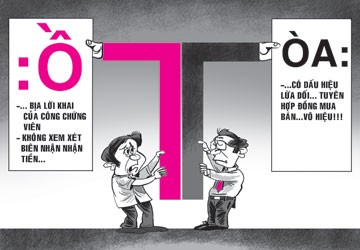 Tòa bị tố bịa lời khai