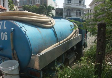 TP.HCM quy hoạch nhiều nơi xử lý bùn hầm cầu