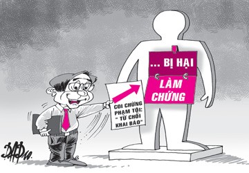 Có thể khởi tố tội từ chối khai báo