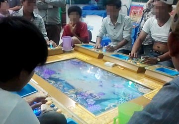 Đánh bạc tiền triệu qua máy