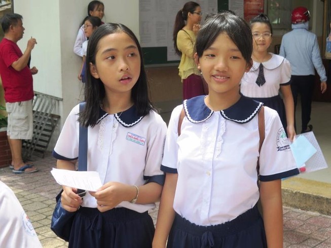 Công bố đề và đáp án khảo sát lớp 6 Trần Đại Nghĩa