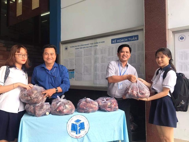 Sinh viên thực phẩm “giải cứu” hơn 10 tấn khoai lang