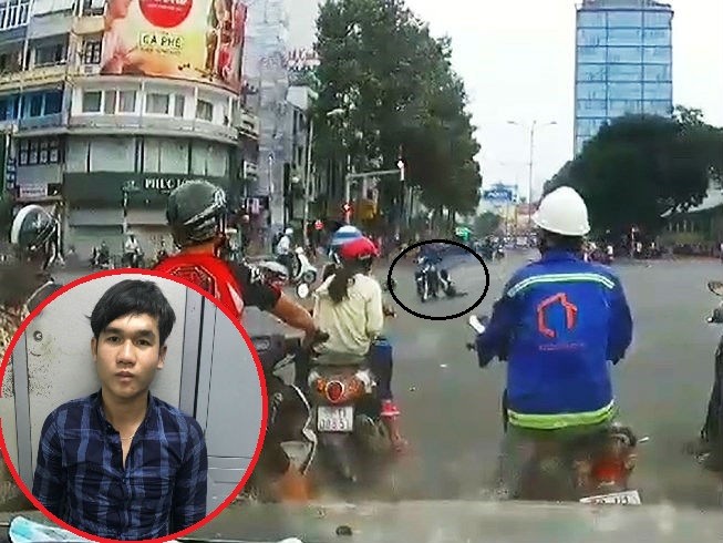 Đã bắt được tên cướp kéo lê cô gái hàng chục mét ở quận 1