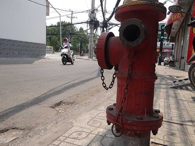 TP.HCM: Nguồn nước phục vụ cứu hỏa thiếu trầm trọng