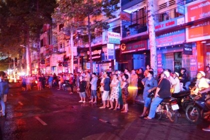 Cháy tiệm ảnh cưới ở trung tâm Sài Gòn