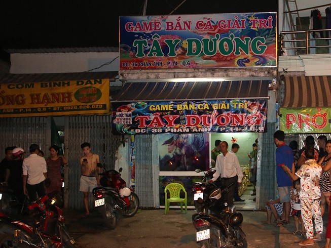 Nam thanh niên bị đâm chết trong tiệm game bắn cá