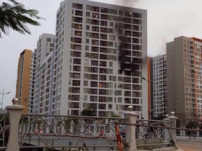 Cháy chung cư PARCSpring do cắm sạc dự phòng nhiều ngày