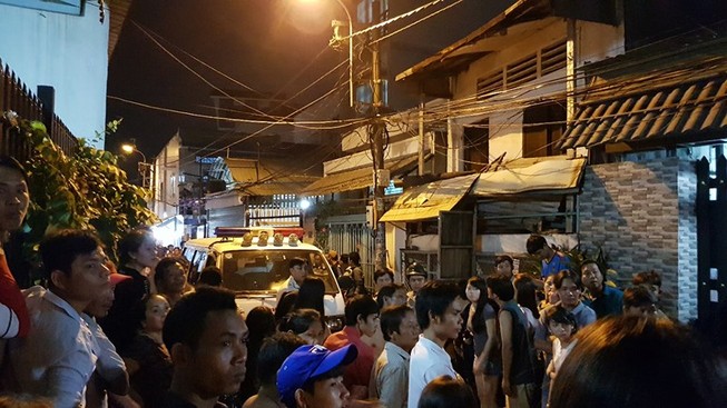 2 nghi can giết người trong phòng trọ ở Bình Tân bị bắt