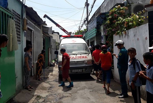 Sập tường nhà ở Thủ Đức, một người chết tại chỗ