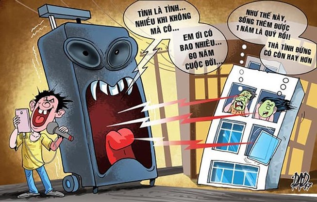 Đâm chết người vì đọ loa kẹo kéo của ai hát to hơn