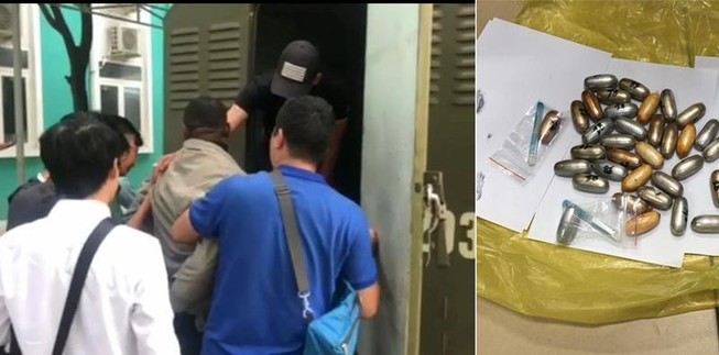 Bắt người đàn ông nuốt gần 2kg cocain tại sân bay Tân Sơn Nhất
