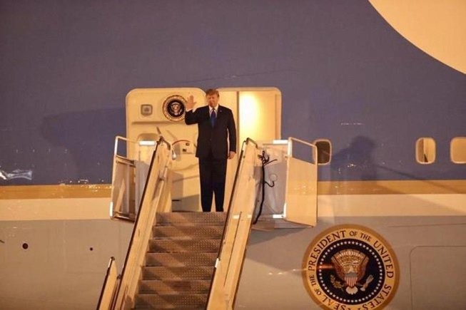 Ông Donal Trump dùng bữa trưa với Thủ tướng Nguyễn Xuân Phúc