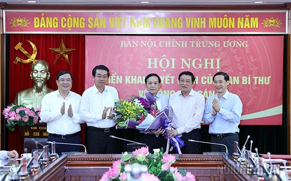 Ban Nội chính Trung ương hiện có Trưởng ban là Bí thư Trung ương, và bốn phó ban trong đó một là Ủy viên Trung ương