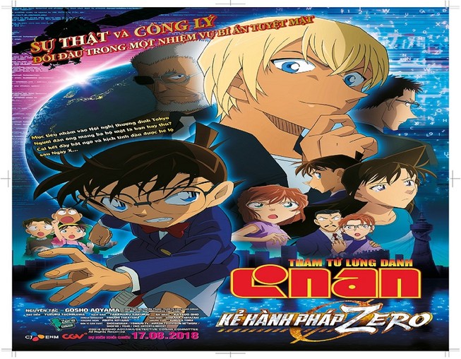 Conan gục ngã bởi gián điệp 'ba mang' trong kẻ hành pháp Zero
