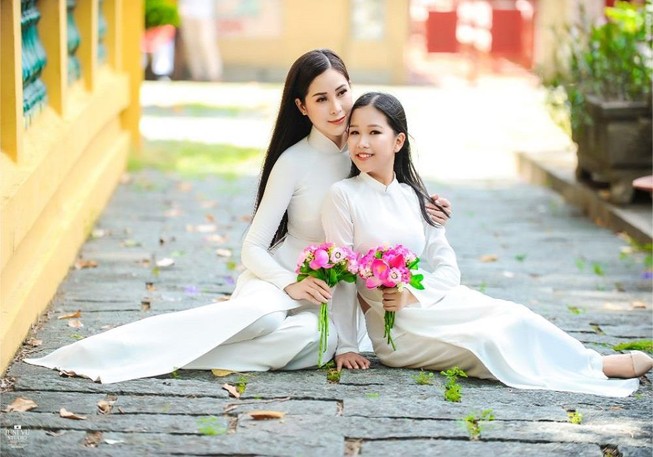 Top 20 thí sinh nhí Việt Nam trong trang phục áo dài