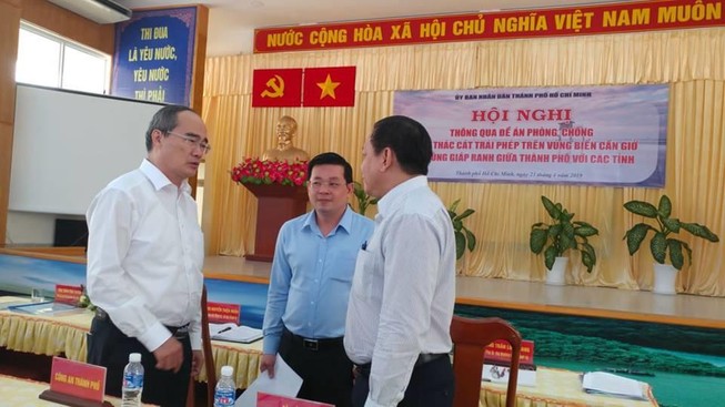 TP.HCM quyết trị nạn khai thác cát trái phép ở Cần Giờ