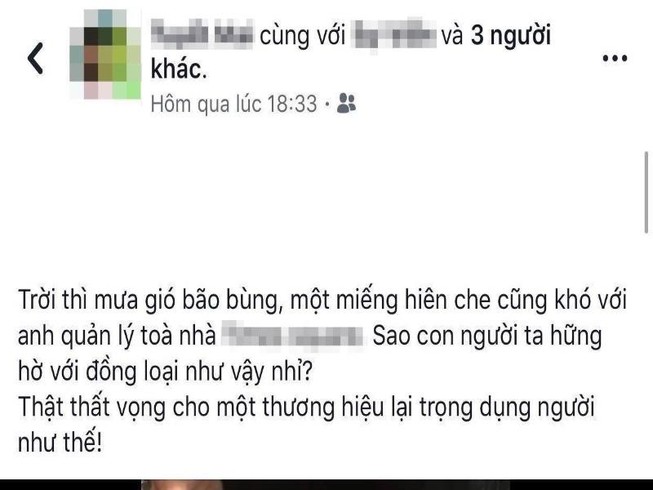 Dư luận trái chiều về clip 'bị đuổi khi đang trú mưa ở quận 1'