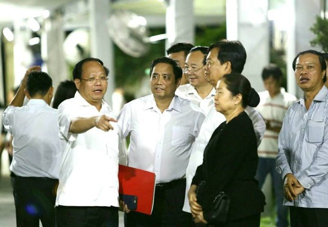 Ông Phạm Minh Chính viếng cố Thủ tướng Phan Văn Khải