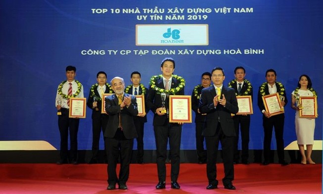 10 nhà thầu xây dựng uy tín được vinh danh
