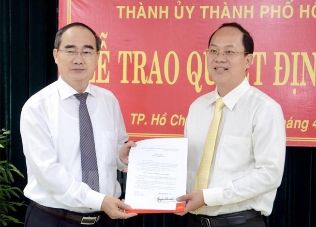 Bí thư quận 3 làm Trưởng Ban Tổ chức Thành ủy TP.HCM