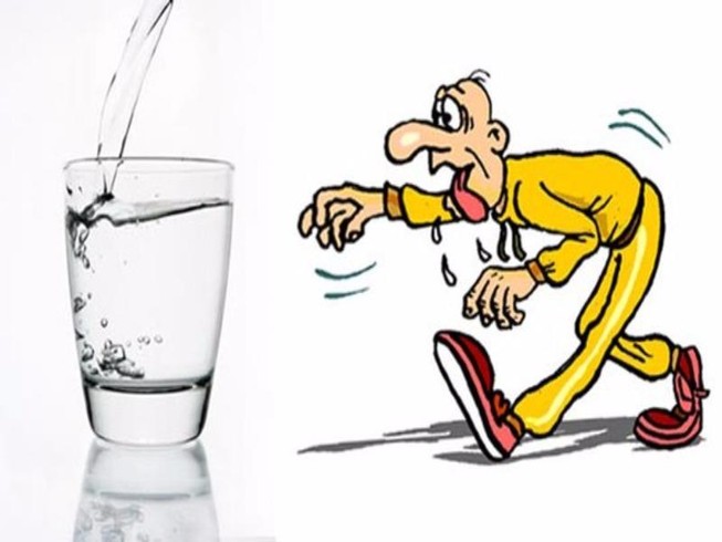 Những sai lầm khi uống nước vào mùa hè