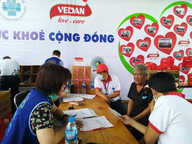 Vedan tổ chức khám chữa bệnh miễn phí cho bà con tỉnh Đồng Nai