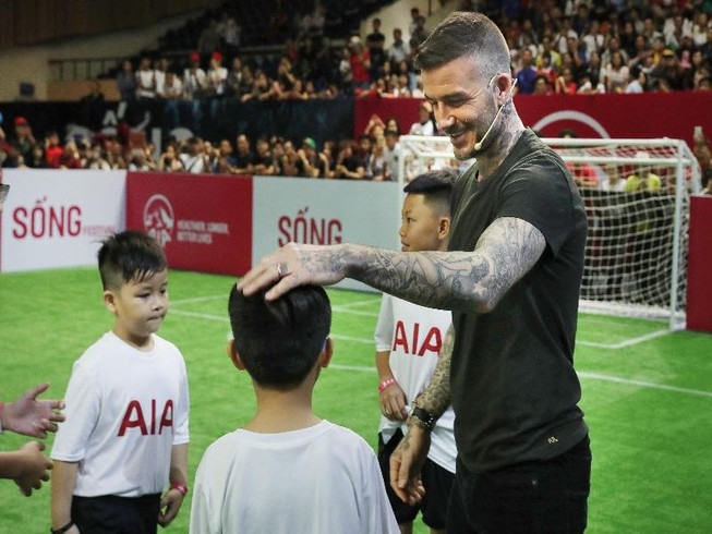 David Beckham nói về cách để sống khỏe khi đến Việt Nam