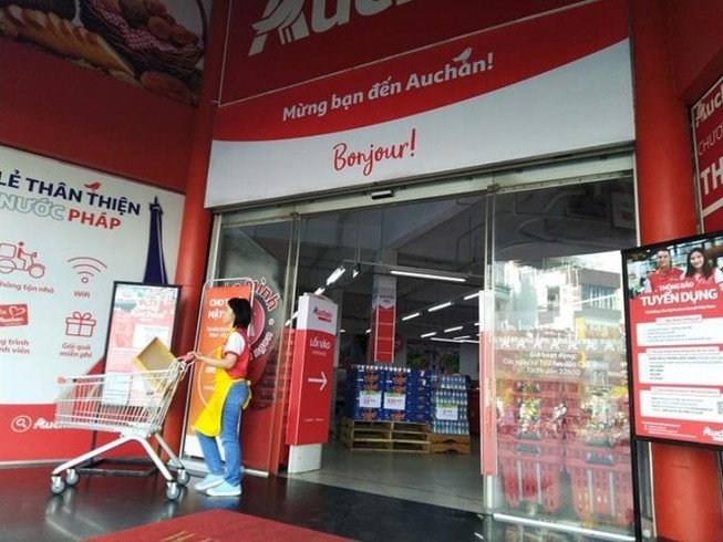 Ông lớn Auchan sẽ đóng cửa 15 siêu thị tại VN trong tháng 6