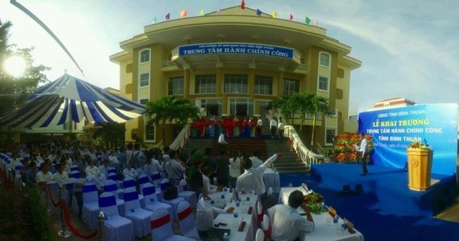 Bình Thuận: Ra mắt Trung tâm hành chính công