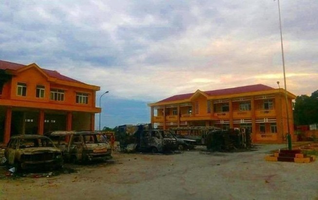 31 người gây rối tại Bình Thuận đã bị bắt giam