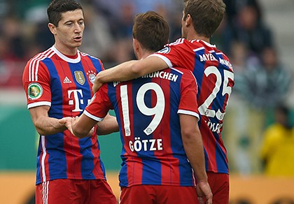 Bayern Munich đại thắng trận mở màn Cúp quốc gia Đức