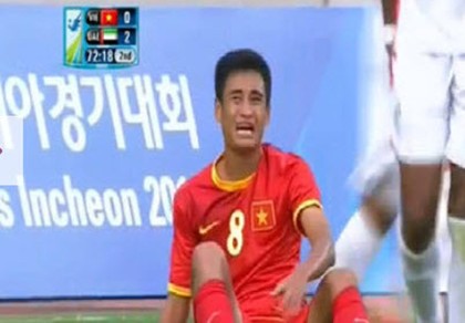 Olympic Việt Nam 1- 3 Olympic UAE: Ngẩng cao đầu rời cuộc chơi