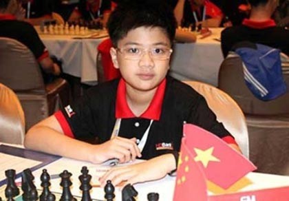 Anh Khôi vô địch cờ vua U12 nam thế giới