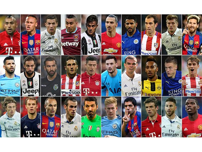 Sốc:Cặp sao Arsenal không được đề cử Quả bóng vàng 2016