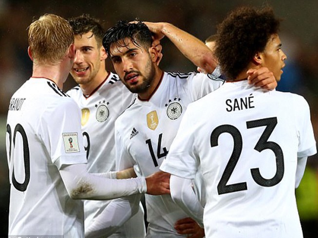 Đức lập kỷ lục, thêm đội có vé dự VCK World Cup 2018
