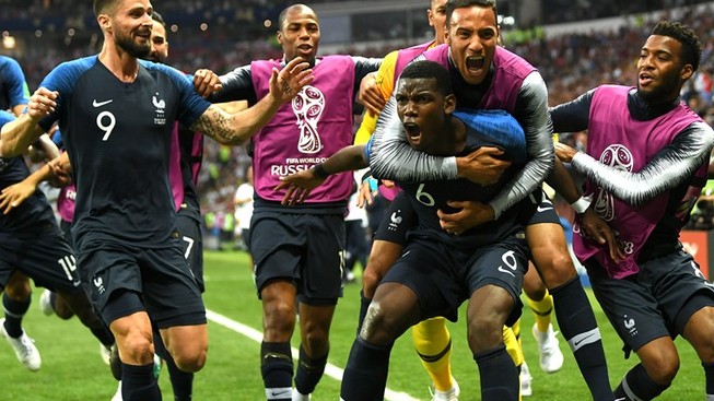 Pháp vô địch World Cup lần thứ hai trong lịch sử