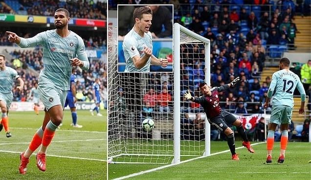 Trọng tài tiếp tay giúp Chelsea ngược dòng thắng Cardiff