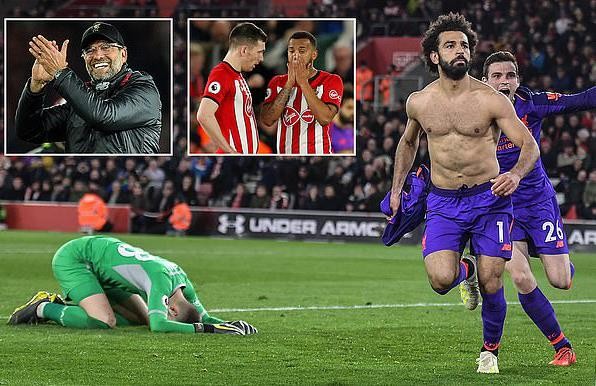 Salah tỏa sáng, Liverpool lội ngược dòng hạ Southampton