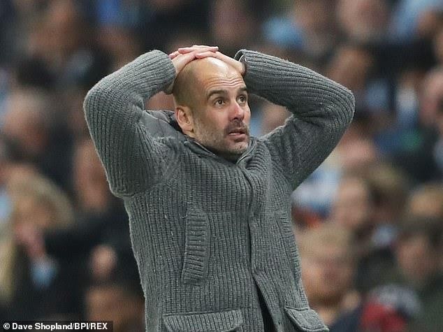 HLV Pep Guardiola cay cú với bàn thua khiến Man. City bị loại