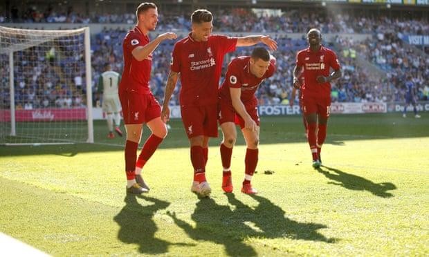 Thắng nhọc Cardiff, Liverpool đòi lại ngôi đầu Premier League