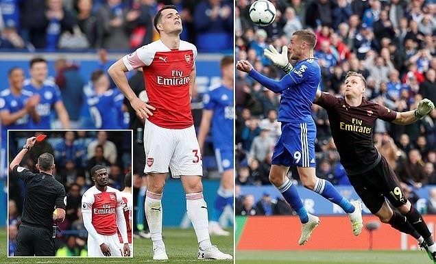 Thua nặng Leicester, Arsenal rời xa Top 4 Premier League