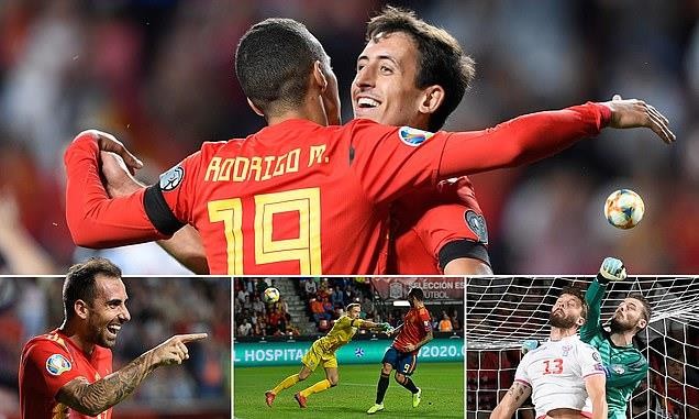 Tây Ban Nha, Ý cùng thắng, tiến thẳng đến Euro 2020