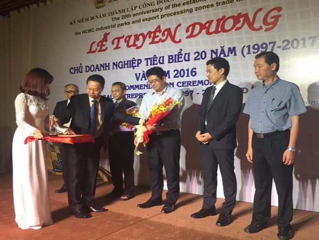 TP.HCM: Tuyên dương 38 chủ doanh nghiệp tiêu biểu