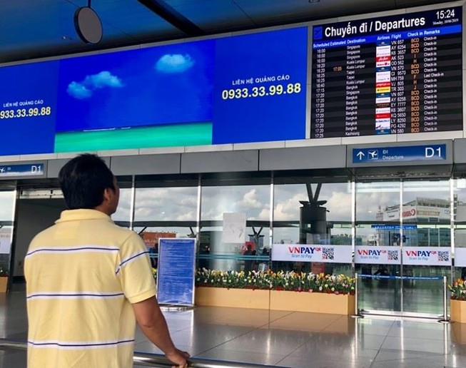 Sân bay Tân Sơn Nhất chính thức ngưng phát loa thông báo