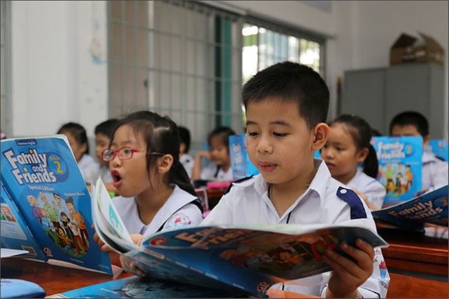 TP.HCM khuyến khích dạy tiếng Anh từ lớp 1