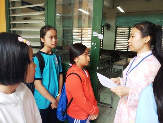 Đã có điểm lớp 6 vào chuyên Trần Đại Nghĩa