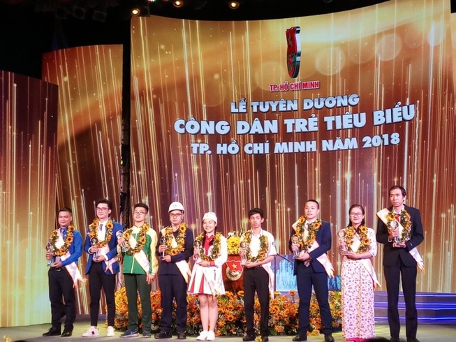 TP.HCM vinh danh 9 gương công dân trẻ tiêu biểu