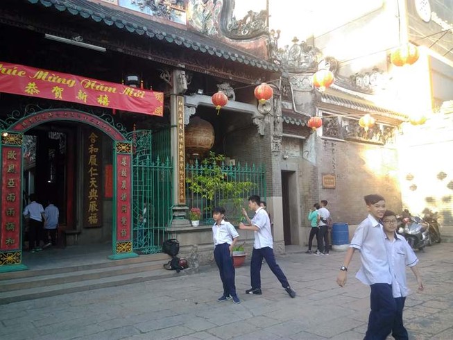 HS một số trường quận 5 được nghỉ học rằm tháng Giêng