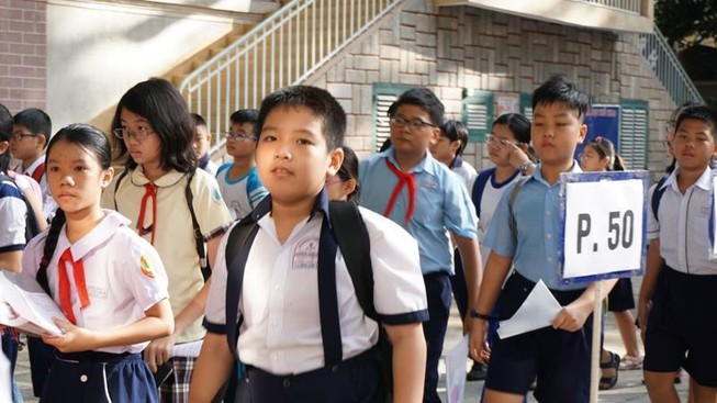 Công bố đề thi, đáp án vào lớp 6 chuyên Trần Đại Nghĩa