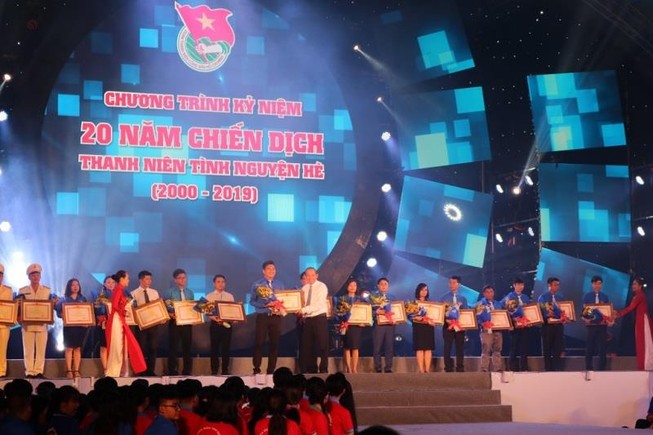 20 năm thanh niên tình nguyện hè có 70 triệu lượt tham gia